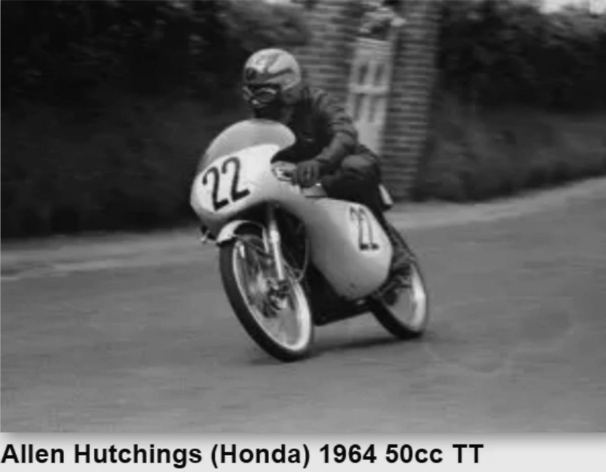 Allen Hutchings Honda 1964 50cc TT