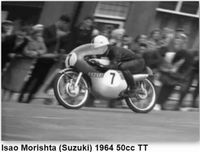 Isao Morishita Suzuki 1964 50cc TT
