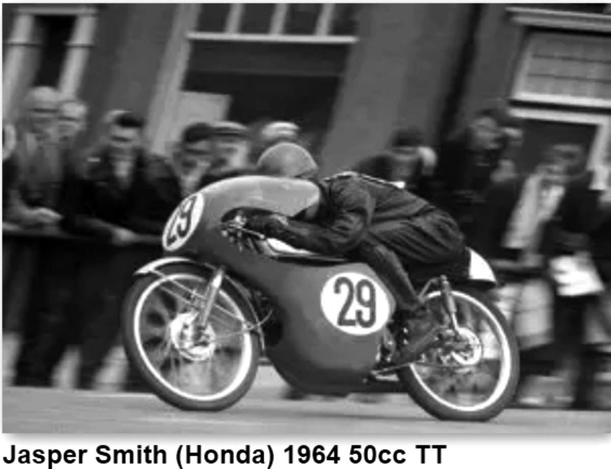 Jasper Smith Honda 1964 50cc TT